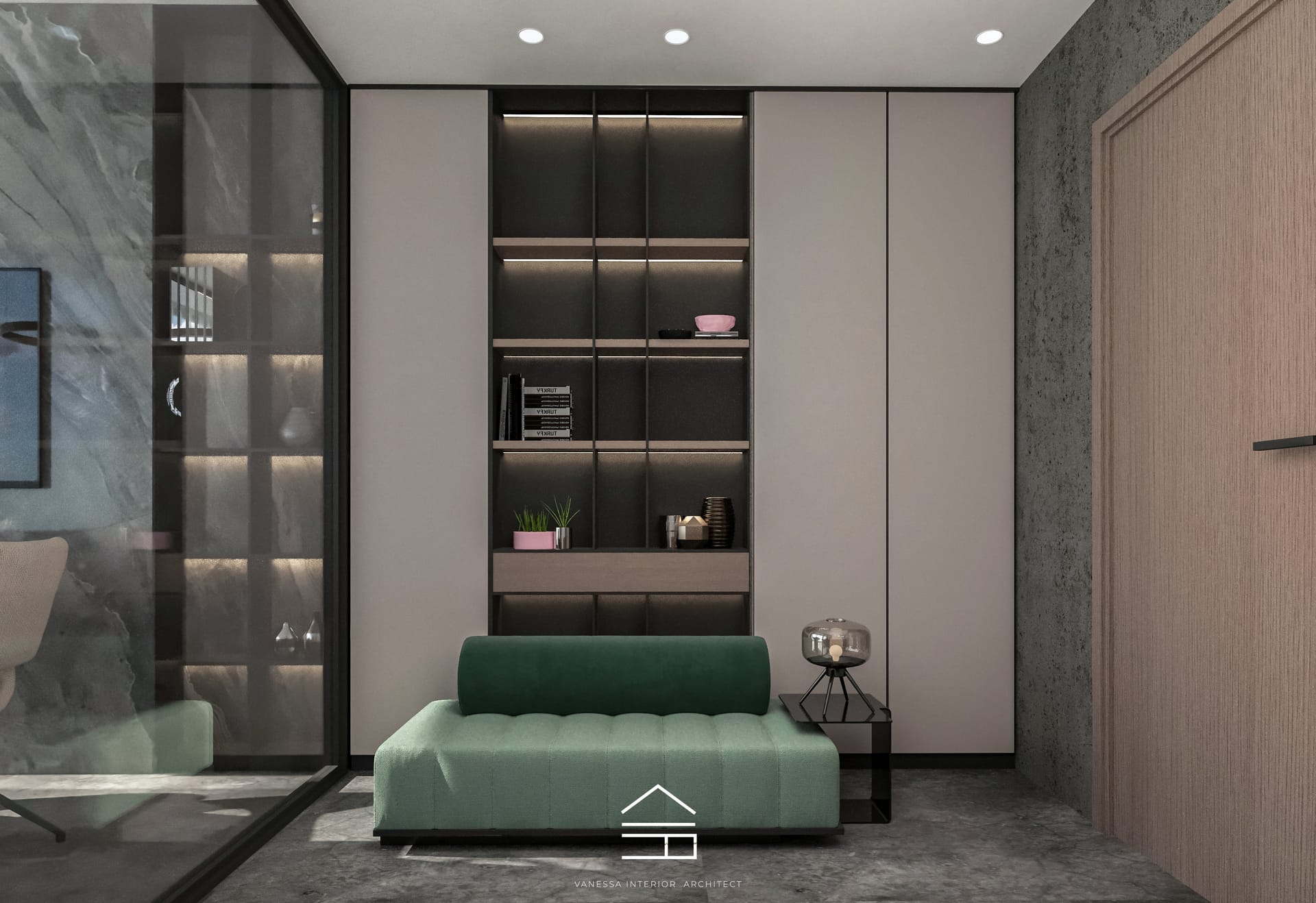 Executive Office Design - View 2