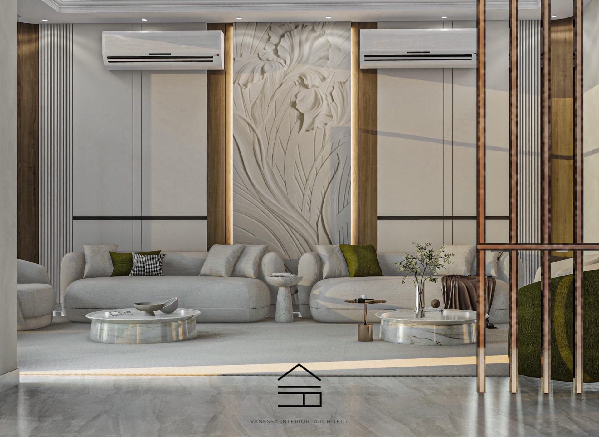 Contemporary Living Space - View 3